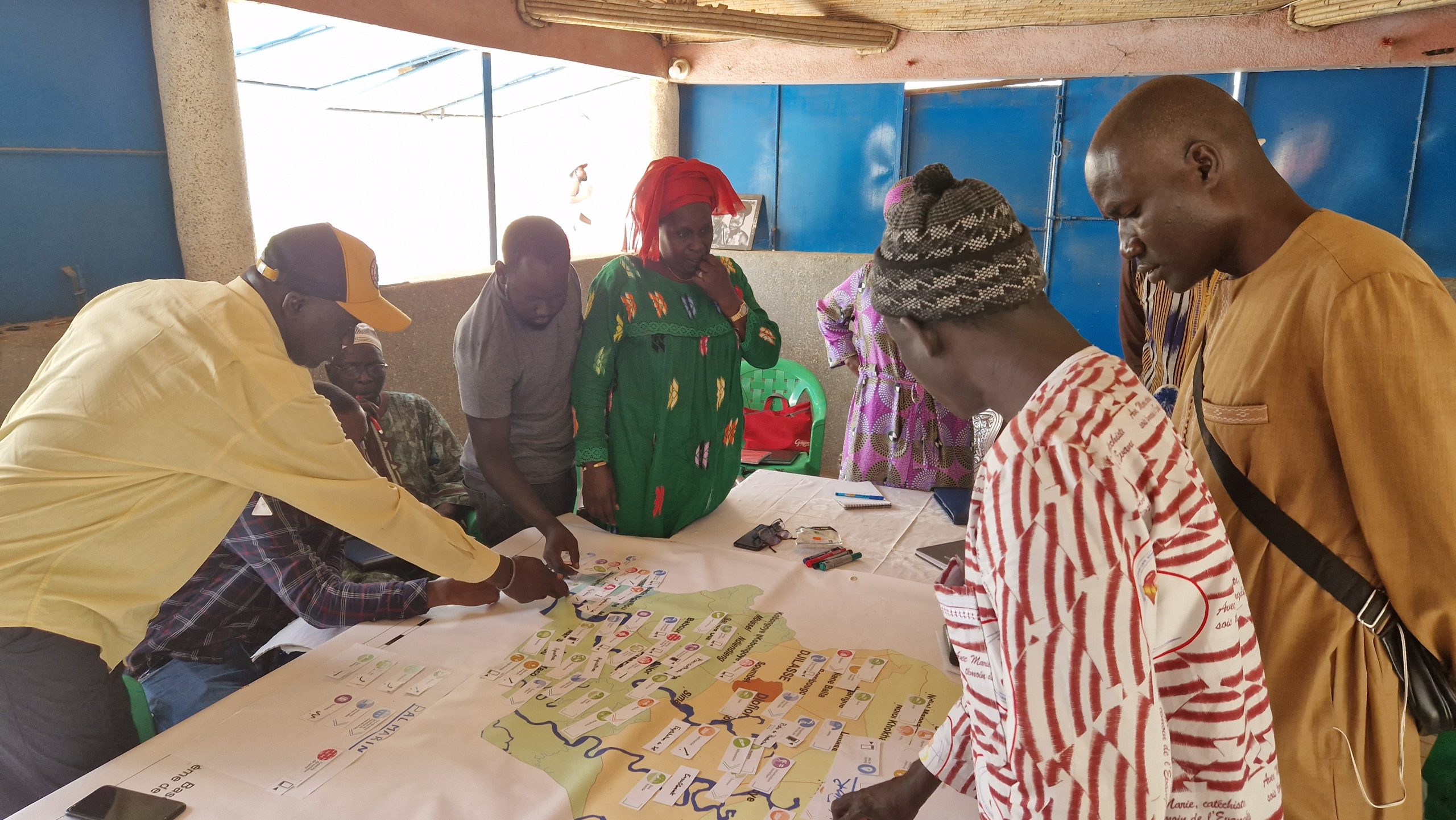 Visioning: Mapping the desired future for the Fimela catchment