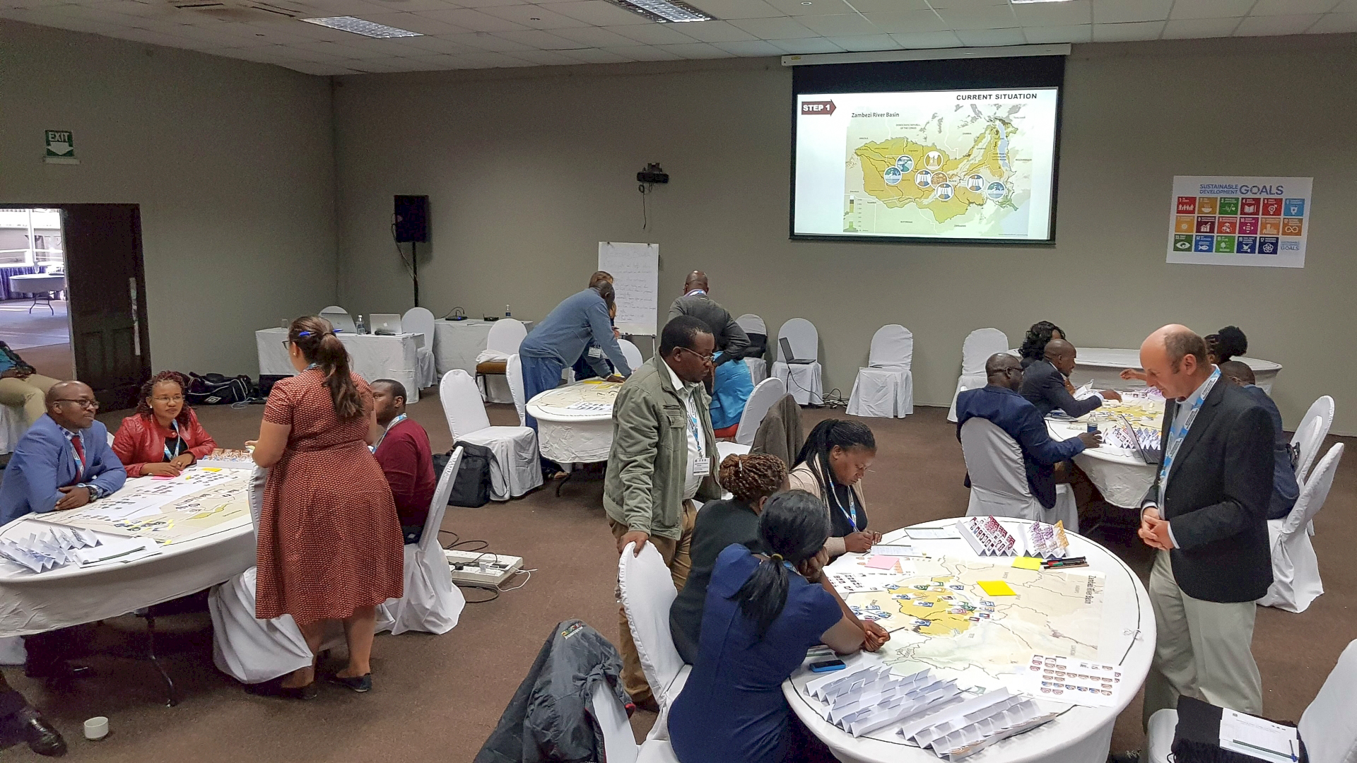 CoSMoS workshop on the Zambezi River Basin for the ISWEL Project